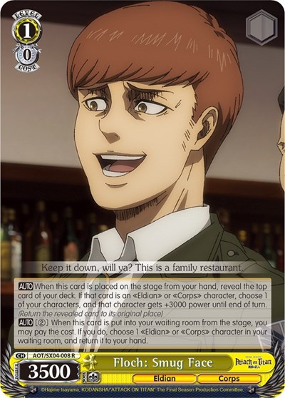 Floch: Smug Face AOT/SX04-008 R