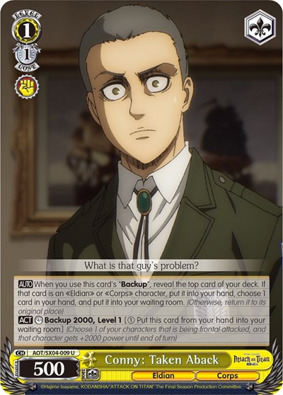 Conny: Taken Aback AOT/SX04-009 U