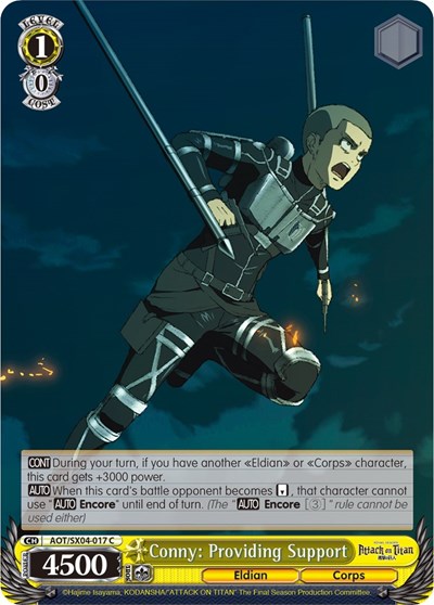 Conny: Providing Support AOT/SX04-017 C