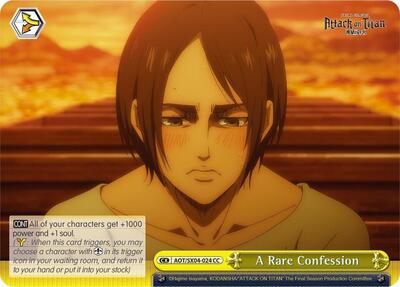 A Rare Confession AOT/SX04-024 CC