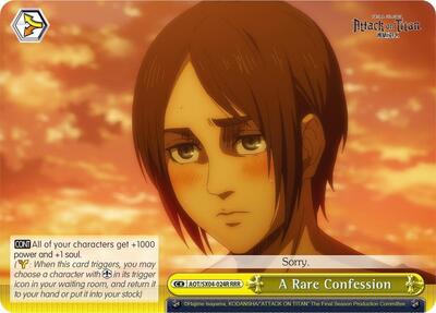 A Rare Confession AOT/SX04-024R RRR