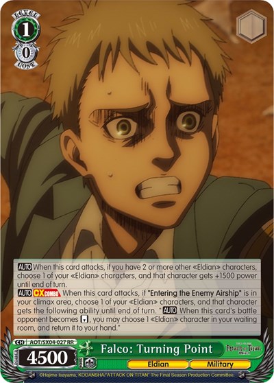 Falco: Turning Point AOT/SX04-027 RR