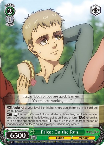 Falco: On the Run AOT/SX04-038 U