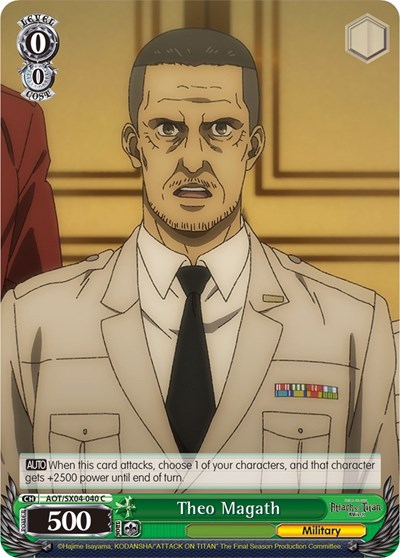 Theo Magath AOT/SX04-040 C