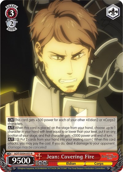 Jean: Covering Fire AOT/SX04-053 R