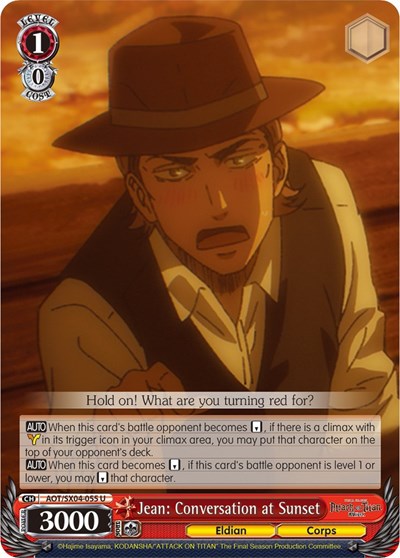 Jean: Conversation at Sunset AOT/SX04-055 U