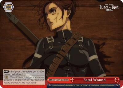 Fatal Wound AOT/SX04-065R RRR