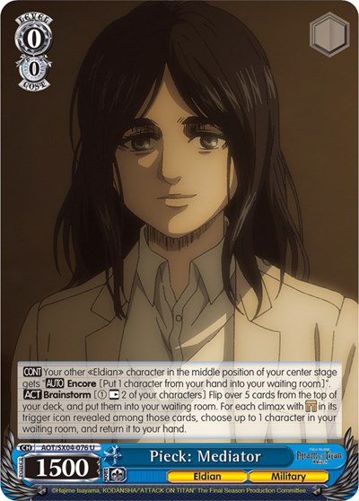 Pieck: Mediator AOT/SX04-076 U