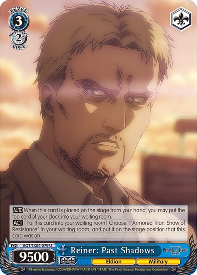 Reiner: Past Shadows AOT/SX04-079 U