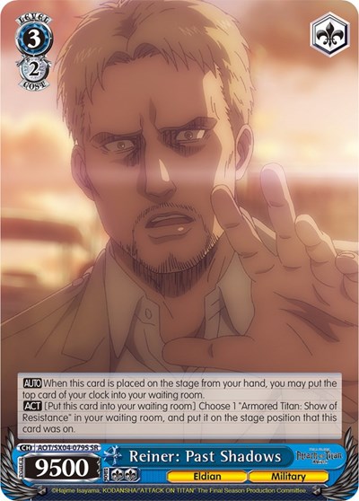 Reiner: Past Shadows AOT/SX04-079S SR
