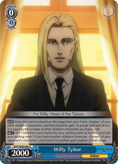 Willy Tybur AOT/SX04-081 C