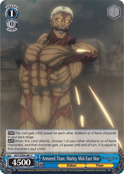 Armored Titan: Marley Mid-East War AOT/SX04-087 C