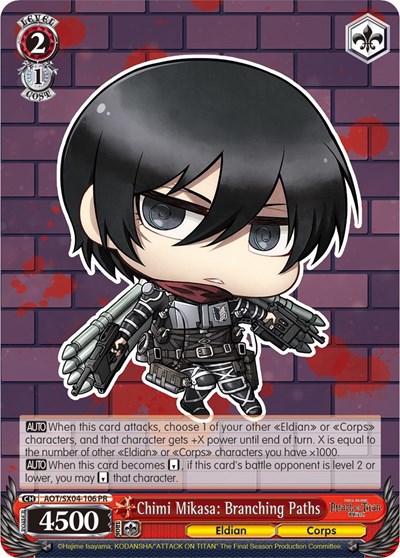 Chimi Mikasa: Branching Paths AOT/SX04-106 PR