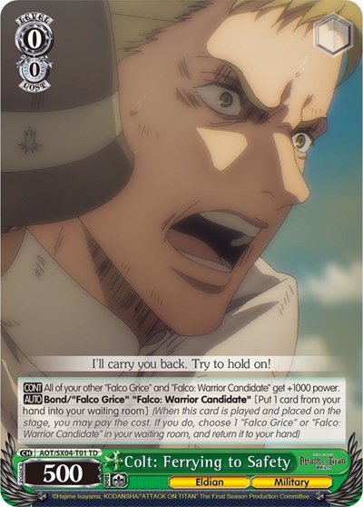 Colt: Ferrying to Safety AOT/SX04-T01 TD