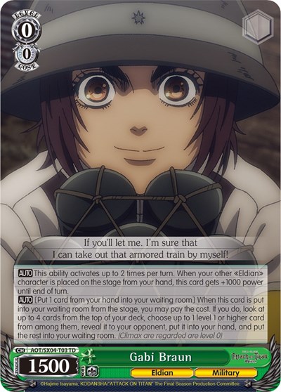 Gabi Braun AOT/SX04-T03 TD