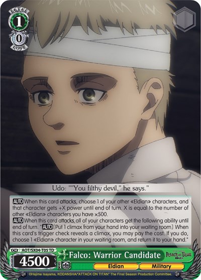 Falco: Warrior Candidate AOT/SX04-T05 TD