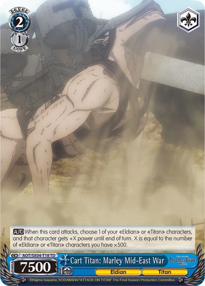 Cart Titan: Marley Mid-East War AOT/SX04-T18 TD