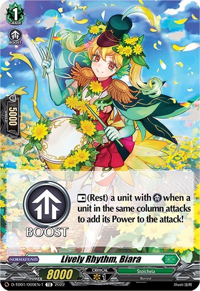 Lively Rhythm, Biara [D Format] D-TD01/009EN-T