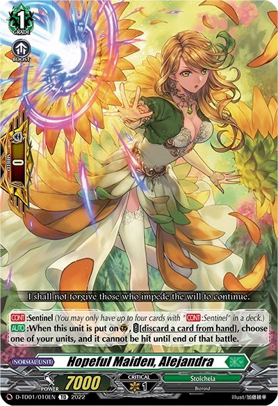 Hopeful Maiden, Alejandra [D Format] D-TD01/010EN