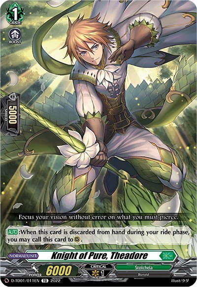 Knight of Pure, Theadore [D Format] D-TD01/011EN