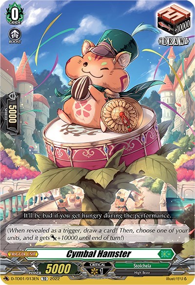 Cymbal Hamster [D Format] D-TD01/013EN