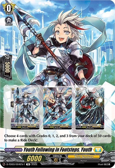 Youth Following in Footsteps, Youth [D Format] D-TD03/004EN-T