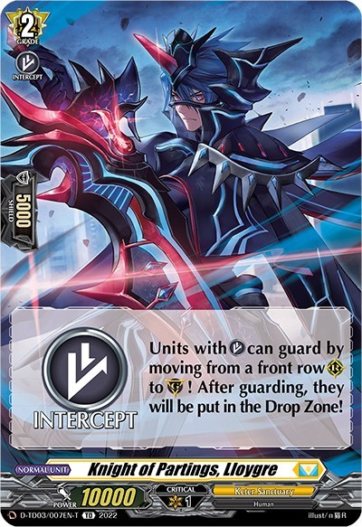 Knight of Partings, Lloygre [D Format] D-TD03/007EN-T