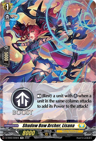Shadow Bow Archer, Lisana [D Format] D-TD03/009EN