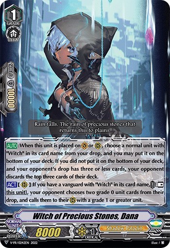 Witch of Precious Stones, Dana [V Format] V-PR/0242EN