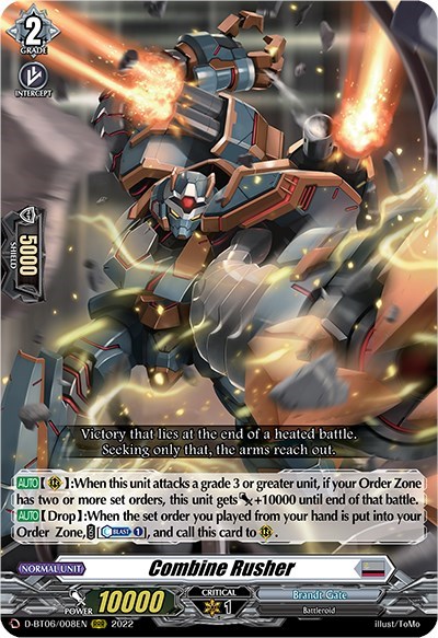 Combine Rusher [D Format] D-BT06/008EN