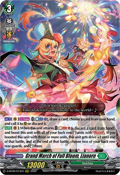 Grand March of Full Bloom, Lianorn [D Format] D-BT06/013EN