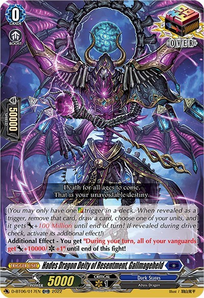 Hades Dragon Deity of Resentment, Gallmageheld [D Format] D-BT06/017EN