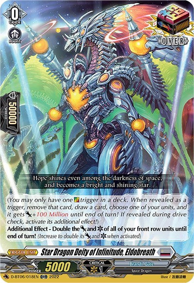 Star Dragon Deity of Infinitude, Eldobreath [D Format] D-BT06/018EN