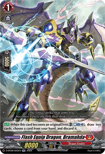 Flash Equip Dragon, Bramahda [D Format] D-BT06/023EN