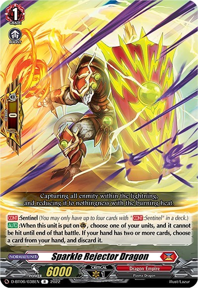 Sparkle Rejector Dragon [D Format] D-BT06/038EN