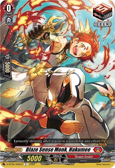 Blaze Sense Monk, Hakumee [D Format] D-BT06/066EN