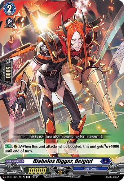 Diabolos Digger, Beigiel [D Format] D-BT06/071EN