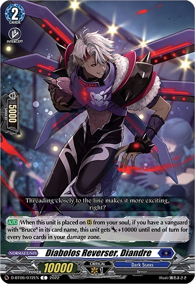 Diabolos Reverser, Diandre [D Format] D-BT06/072EN