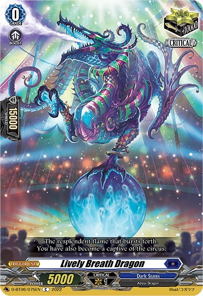 Lively Breath Dragon [D Format] D-BT06/075EN