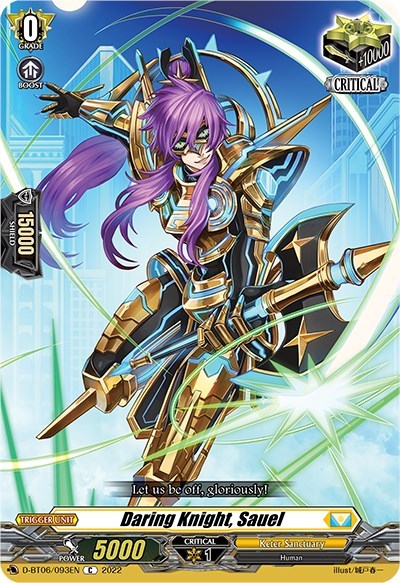 Daring Knight, Sauel [D Format] D-BT06/093EN