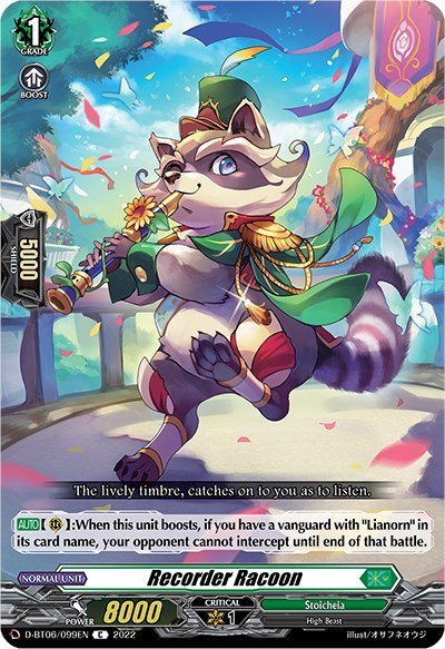 Recorder Racoon [D Format] D-BT06/099EN