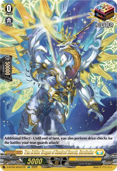 True Arbiter Dragon of Hundred Swords, Duralvalse [D Format] D-BT06/WO01EN
