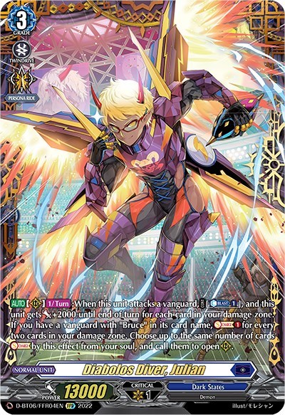Diabolos Diver, Julian [D Format] D-BT06/FFR04EN