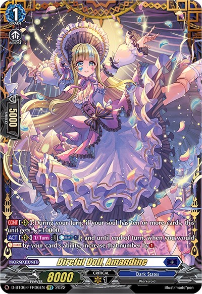 Direful Doll, Amandine [D Format] D-BT06/FFR06EN