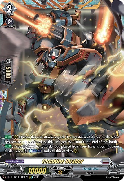 Combine Rusher [D Format] D-BT06/FFR08EN
