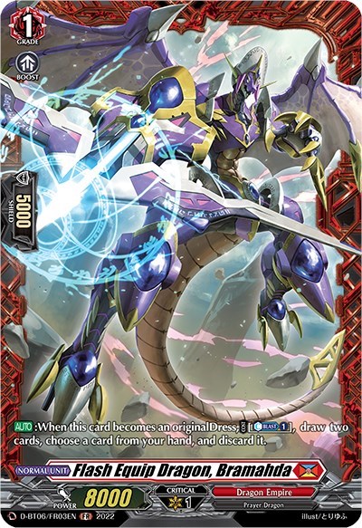 Flash Equip Dragon, Bramahda [D Format] D-BT06/FR03EN