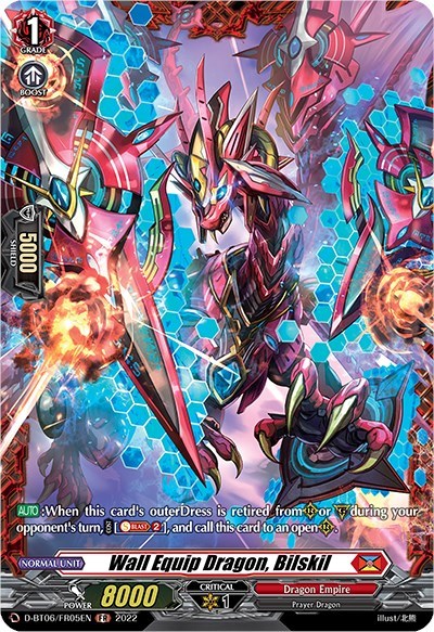 Wall Equip Dragon, Bilskil [D Format] D-BT06/FR05EN