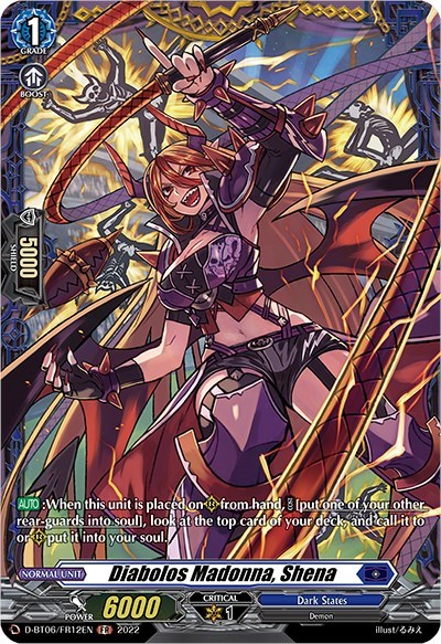 Diabolos Madonna, Shena [D Format] D-BT06/FR12EN