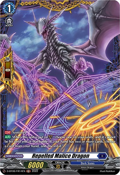 Repelled Malice Dragon [D Format] D-BT06/FR14EN
