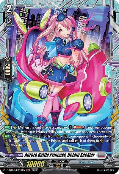 Aurora Battle Princess, Detain Seekler [D Format] D-BT06/FR19EN